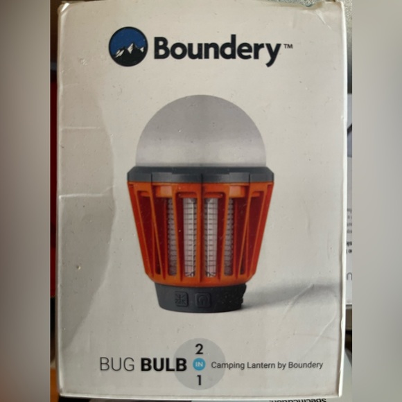 Boundery Bug Bulb with LED light Portable for camping - Picture 1 of 11